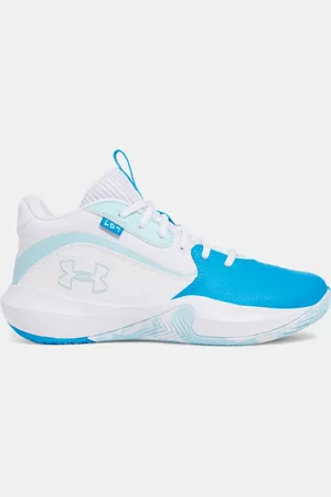 Under Armour Lockdown 7 Unisex Basketball Shoes Electric / White / Stream 44.5