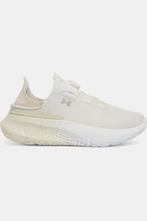 Under Armour SlipSpeed™ Mega Fade Unisex Shoes Stone / Khaki Base / Metallic Silver 44.5
