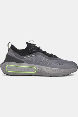 Under Armour Phantom 4 Reflect Unisex Shoes Castlerock / Black / Hyper Green 44.5