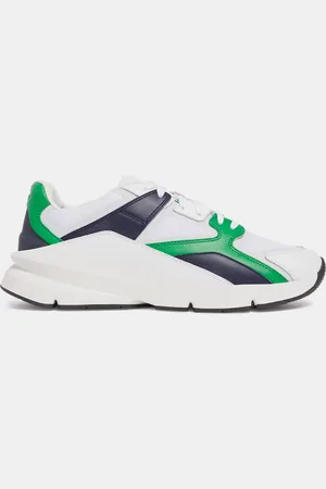 Under Armour Forge 96 Leather Unisex Shoes / Midnight Navy / Team Kelly Green 44.5