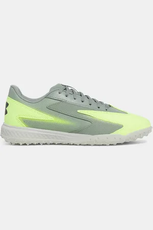 Under Armour Shadow Turf 3 Unisex Soccer Shoes Silica / High Vis Yellow / Black 44.5