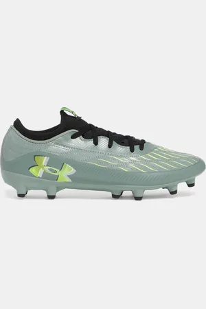 Under Armour Magnetico Select 4 FG Unisex Soccer Cleats Silica / Silica / High Vis Yellow 44.5