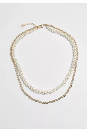 Urban classics Mænd Halskæder - Pearl Layering Necklace one size
