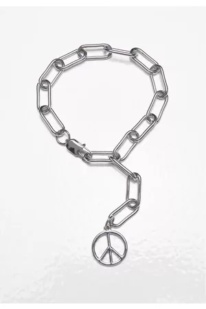 Urban classics Mænd Halskæder - Y Chain Peace Pendant Bracelet