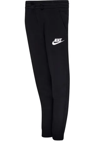 Nike NSW Bukser Fleece Club - Sort/Hvid Børn
