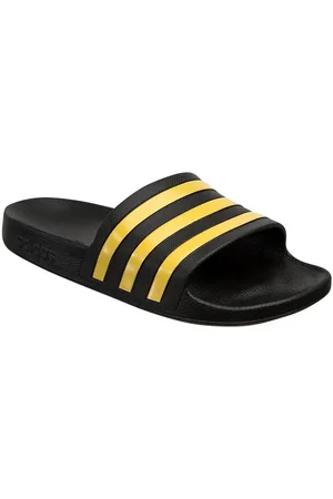 adidas Adilette Aqua Badesandal - Sort/Guld