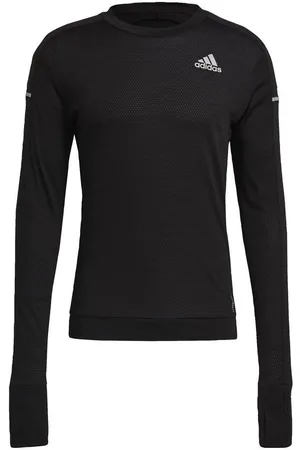 adidas Løbetrøje COOLER - Sort Lange Ærmer