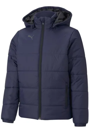 PUMA Vinterjakke teamLIGA Padded - Navy Børn