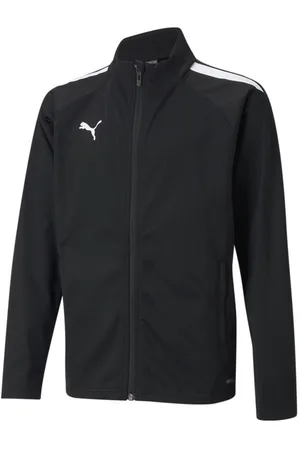 PUMA TeamLIGA Træningsjakke Junior - Sort/Hvid