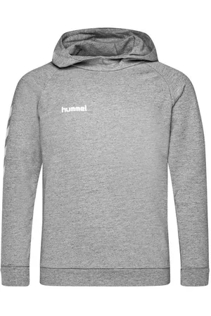 Hummel Go Cotton Hættetrøje - Grå Børn