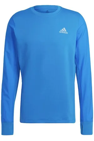 adidas Løbetrøje Fast Reflective - Blå/Sølv