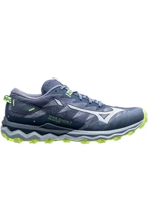 Mizuno Løbesko Wave Daichi 7 - Blå/Blå/Grøn Kvinde