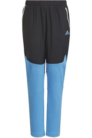 adidas Træningsbukser Designed for Gameday - Sort/Blå Børn