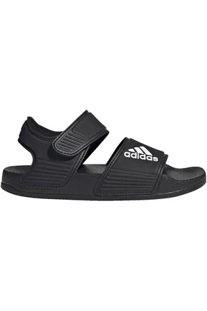 adidas Sandal adilette - Sort/Hvid Børn