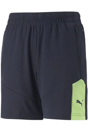 PUMA Træningsshorts IndividualFINAL - Blå/Grøn Børn