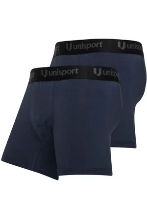 Unisport Boxershorts 2-Pak - Navy Børn