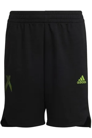 adidas Træningsshorts X - Sort/Grøn Børn