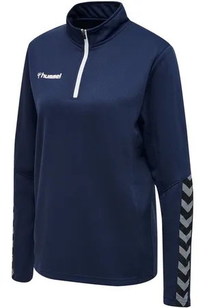 Hummel Sweatshirt med halv lynlås
