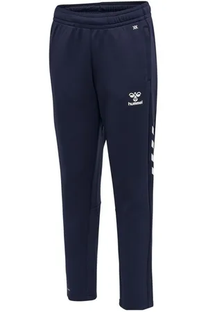 Hummel Træningsbukser Core - Navy/Hvid Børn