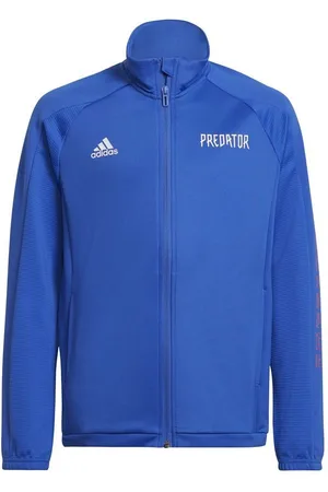 adidas Track Top Predator - Blå/Hvid Børn