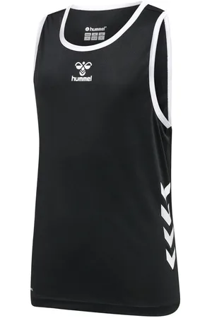 Hummel Basketball Trøje - Sort/Hvid Børn