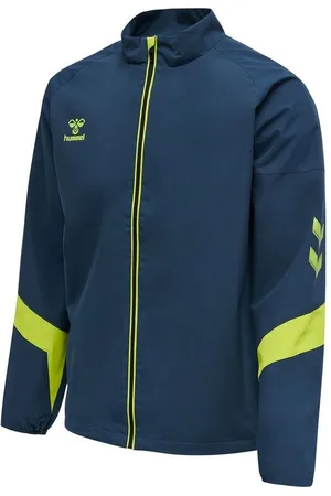 Hummel Lead Træningsjakke - Navy/Grøn