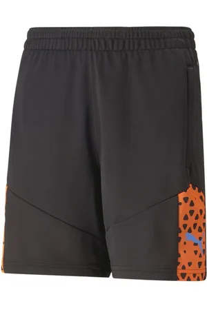 PUMA Træningsshorts IndividualCUP - Sort/Orange Børn