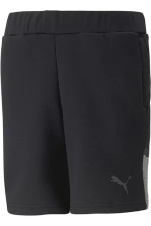PUMA Shorts teamCUP Casuals - Sort Børn