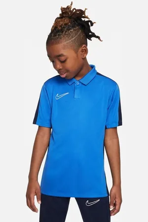 Nike Polo Dri-FIT Academy 23 - Blå/Navy/Hvid Børn