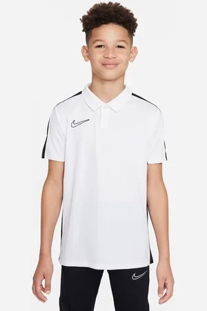 Nike Polo Dri-FIT Academy 23 - Hvid/Sort Børn