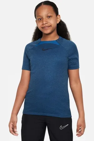 Nike Trænings T-Shirt Dri-FIT Academy - Blå/Sort Børn
