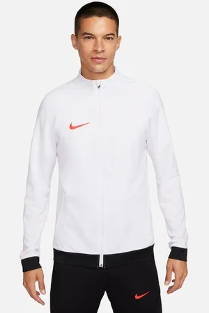 Nike Track Jakke Dri-FIT Academy - Hvid/Sort/Rød