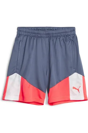 PUMA Træningsshorts IndividualCUP - Blå/Hvid/Rød Børn