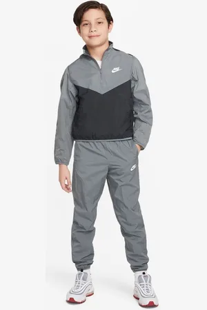 Nike Træningsdragt NSW - Grå/Hvid Børn
