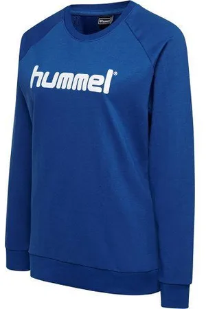 Hummel Go Cotton Logo Sweatshirt - Blå Kvinde