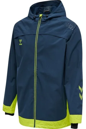 Hummel Lead Jakke - Navy/Grøn
