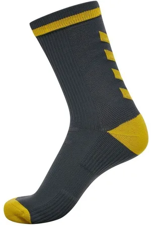 Hummel Elite Træningssokker - Grå/Gul
