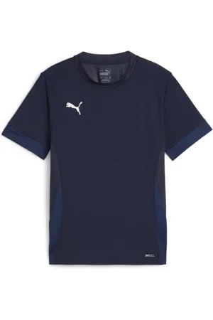 PUMA Trænings T-Shirt teamGOAL - Navy/Hvid Børn
