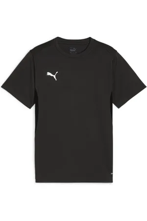 PUMA Trænings T-Shirt teamGOAL - Sort/Hvid/Grå Børn