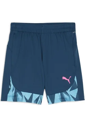 PUMA Træningsshorts IndividualFINAL - Navy/Blå/Pink Børn