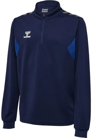 Hummel Træningstrøje Authentic 1/2 Zip - Navy Børn