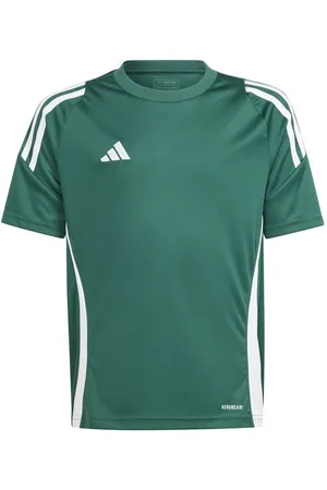 adidas Trænings T-Shirt Tiro 24 - Grøn/Hvid Børn