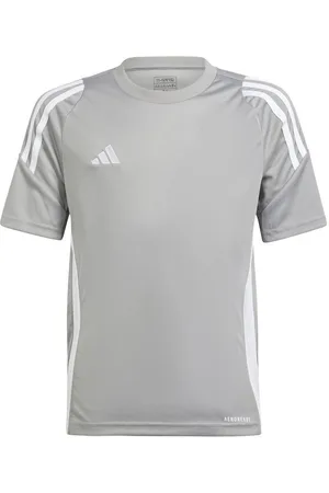 adidas Trænings T-Shirt Tiro 24 - Grå/Hvid Børn
