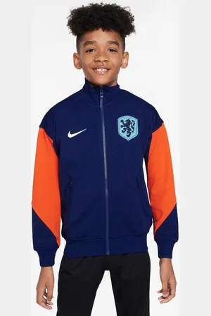 Nike Holland Træningsjakke Dri-FIT Academy Pro Anthem - Navy/Orange/Hvid Børn