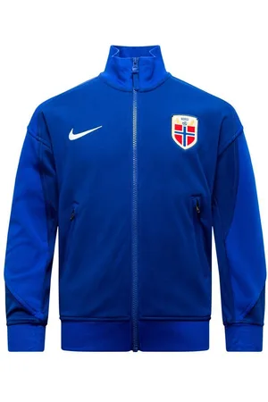 Nike Norge Træningsjakke Dri-FIT Academy Pro Anthem - Blå/Blå/Hvid Børn