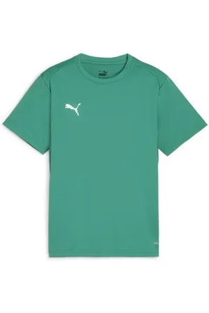 PUMA Trænings T-Shirt teamGOAL - Grøn/Hvid Børn