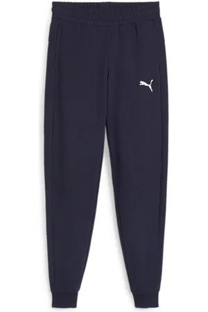 PUMA Træningsbukser teamGOAL Casuals - Navy/Hvid Børn