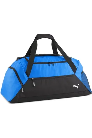 PUMA TeamGOAL Teambag M Electric Blue Lemonade- Black