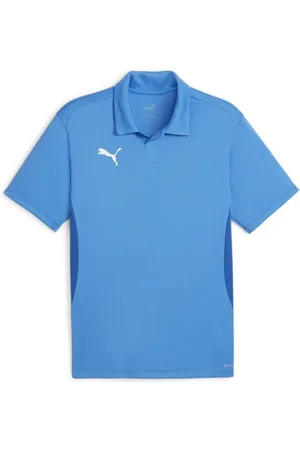 PUMA Polo teamGOAL - Blå/Hvid