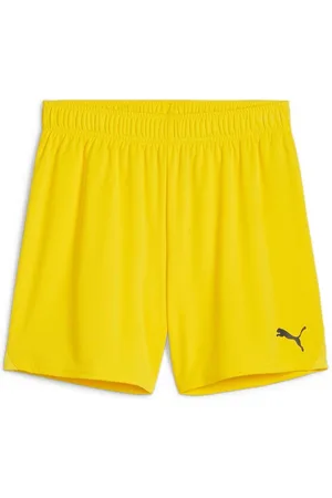 PUMA Fodboldshorts teamGOAL - Gul/Sort Kvinde
